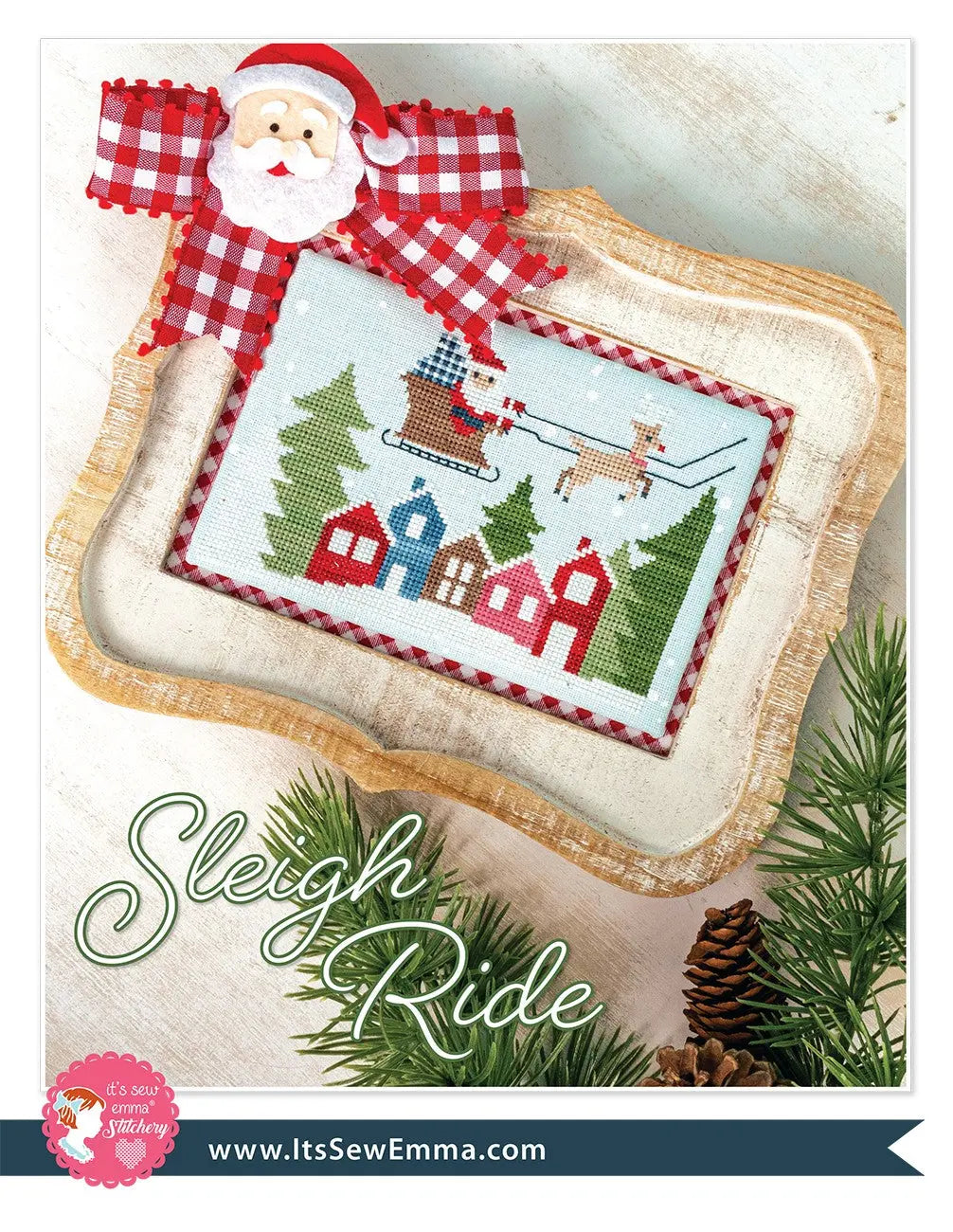 Sleigh Ride Cross Stitch Pattern