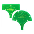 Slit N Sew Clamshell Template 4in Finished
