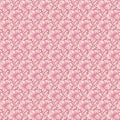 Small Texture Flower - Pink Fluttering Florals Cotton 43"/44" Fabric Per Yard