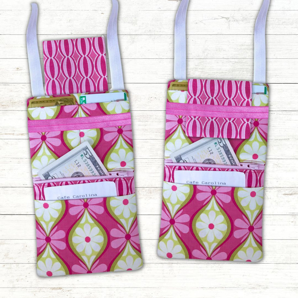 Hide Inside In-the-Hoop Travel Wallet Embroidery Design Pickle Pie Designs