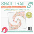 Snail Trail 6in Block Foundation Paper Pad