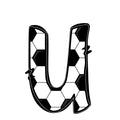 Soccer Alphabet Fabric Panel 20