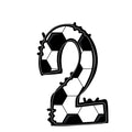 Soccer Alphabet Fabric Panel 28