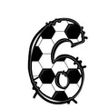 Soccer Alphabet Fabric Panel 32