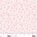 Soft Pink Mini Wild Flowers Layla 44"/45" Cotton Fabric per Yard