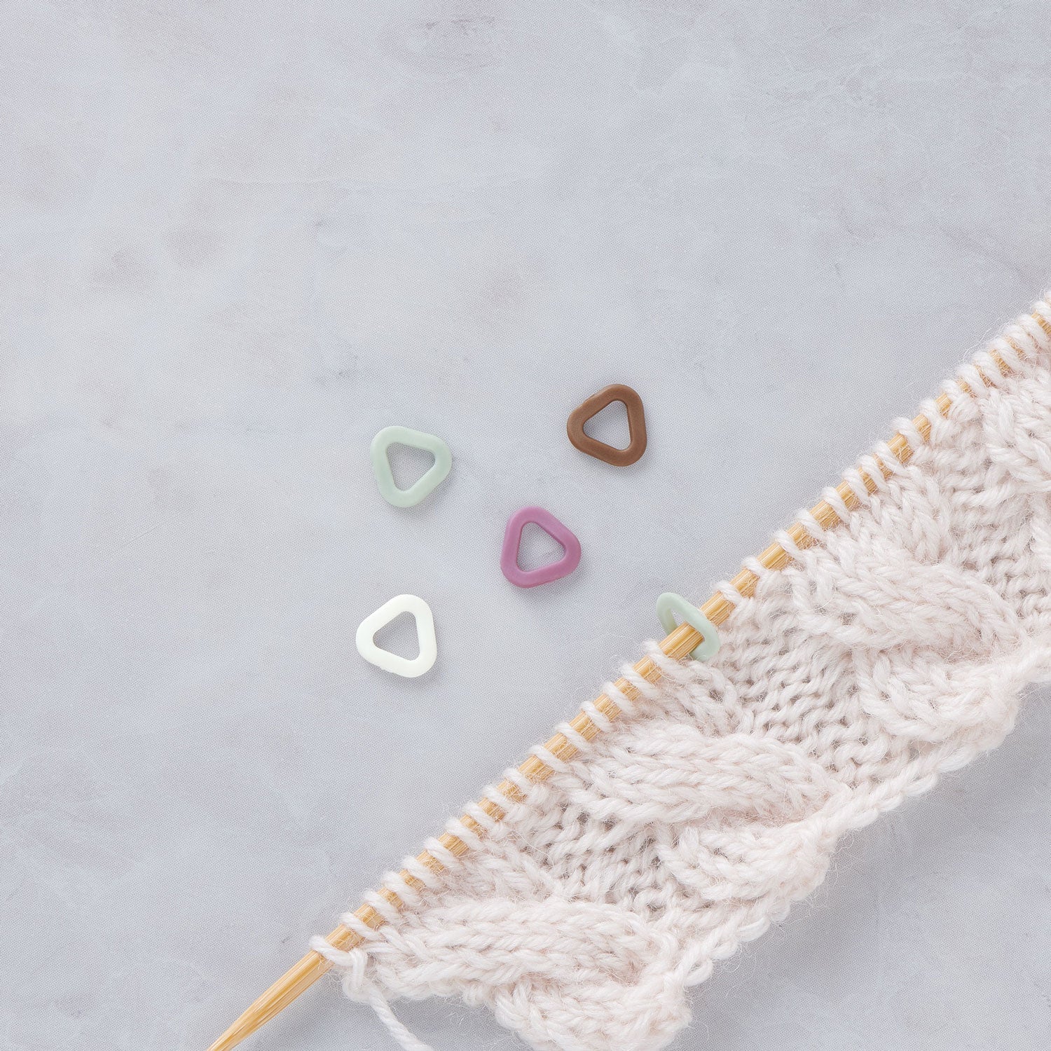 Soft Stitch Markers (Triangle) Extra Small