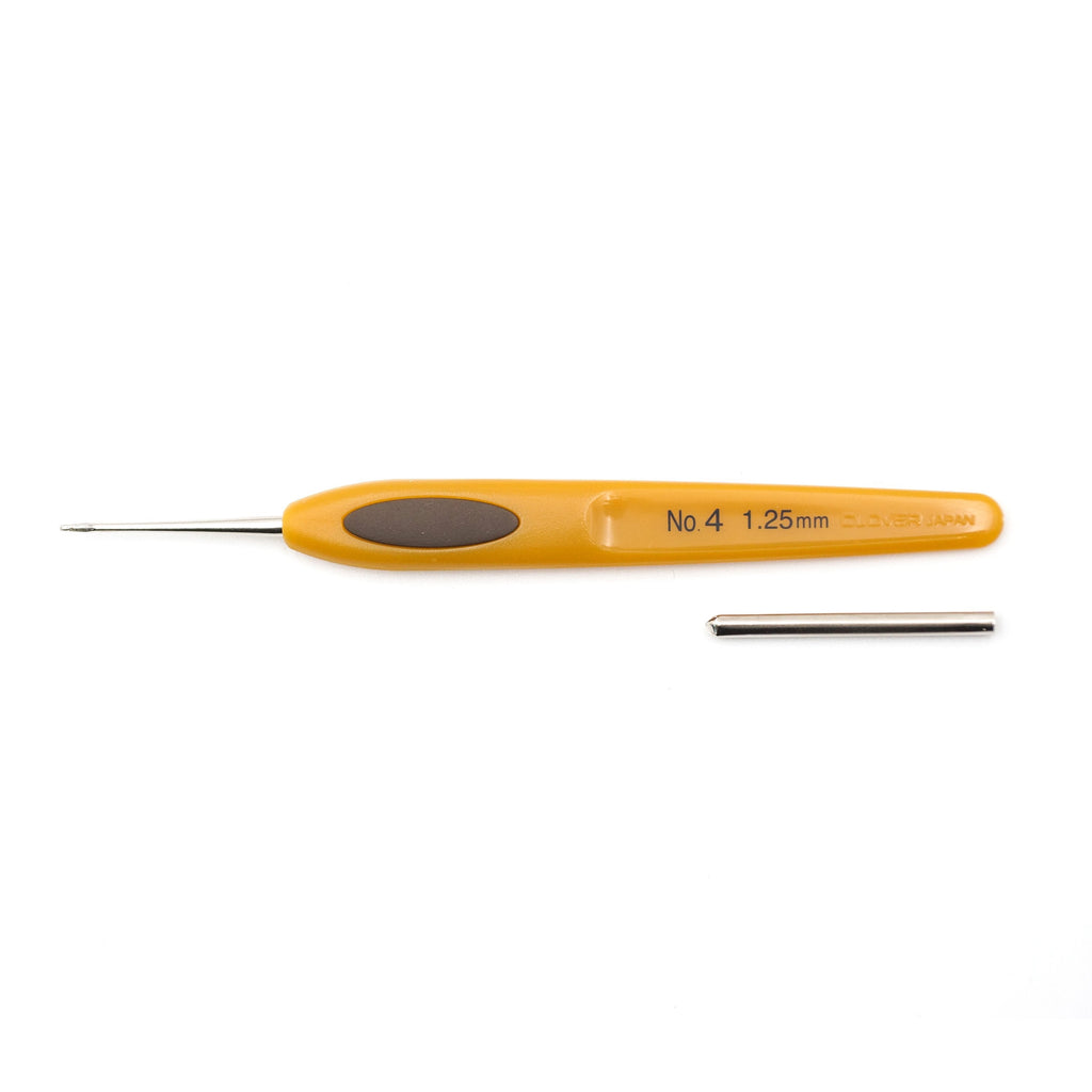 Soft Touch Steel Crochet Hook 4 (1.25 mm)