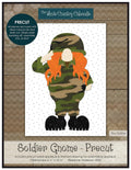 Soldier Gnome Precut Fused Applique Pack