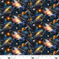 Space Cadet - Spacecrafts 44" / 45" Fabric Per Yard