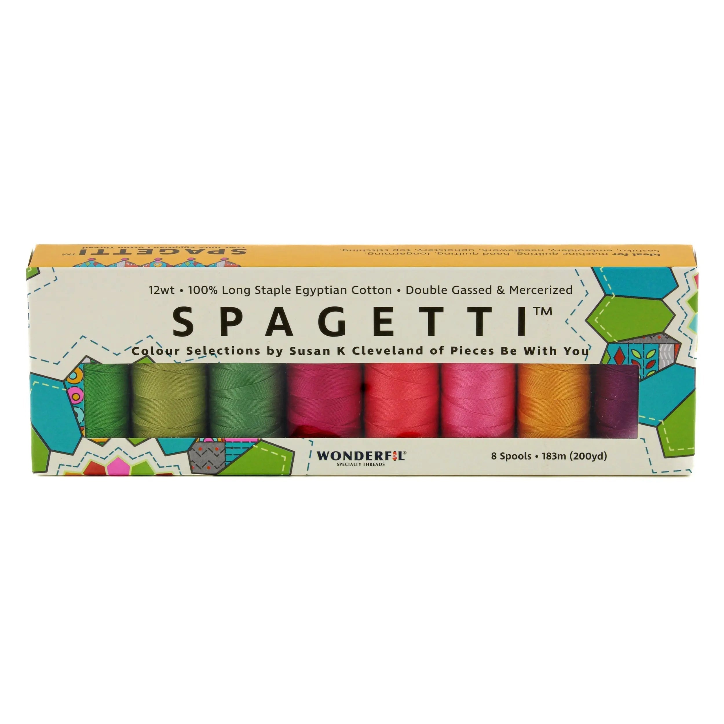 Spagetti™ Pack - 12wt Egyptian Cotton Thread