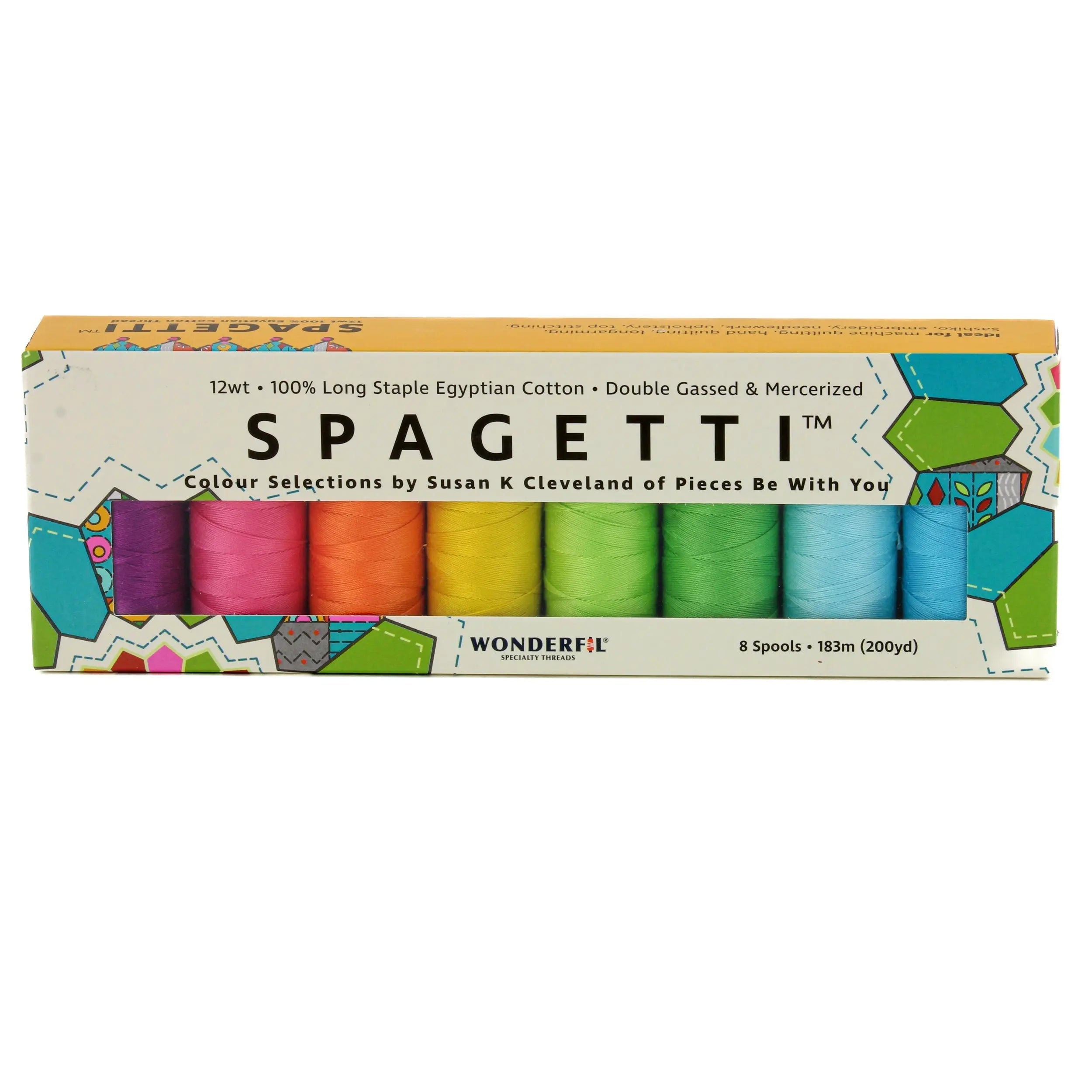 Spagetti™ Pack - 12wt Egyptian Cotton Thread
