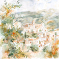 Spain Travel Art Fabric Panel 14