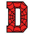 Spider Alphabet Fabric Panel 11