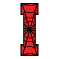 Spider Alphabet Fabric Panel 16