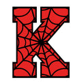 Spider Alphabet Fabric Panel 18