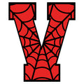 Spider Alphabet Fabric Panel 29