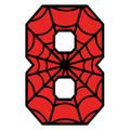 Spider Alphabet Fabric Panel 5