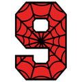 Spider Alphabet Fabric Panel 6