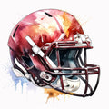 Splash Football Fabric Panel 11