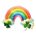 St. Patrick's Day Elements Fabric Panel 10