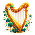 St. Patrick's Day Elements Fabric Panel 12