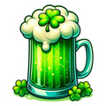 St. Patrick's Day Elements Fabric Panel 16