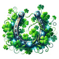 St. Patrick's Day Elements Fabric Panel 21