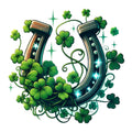 St. Patrick's Day Elements Fabric Panel 7
