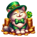 St. Patrick's Day Elements Fabric Panel 9