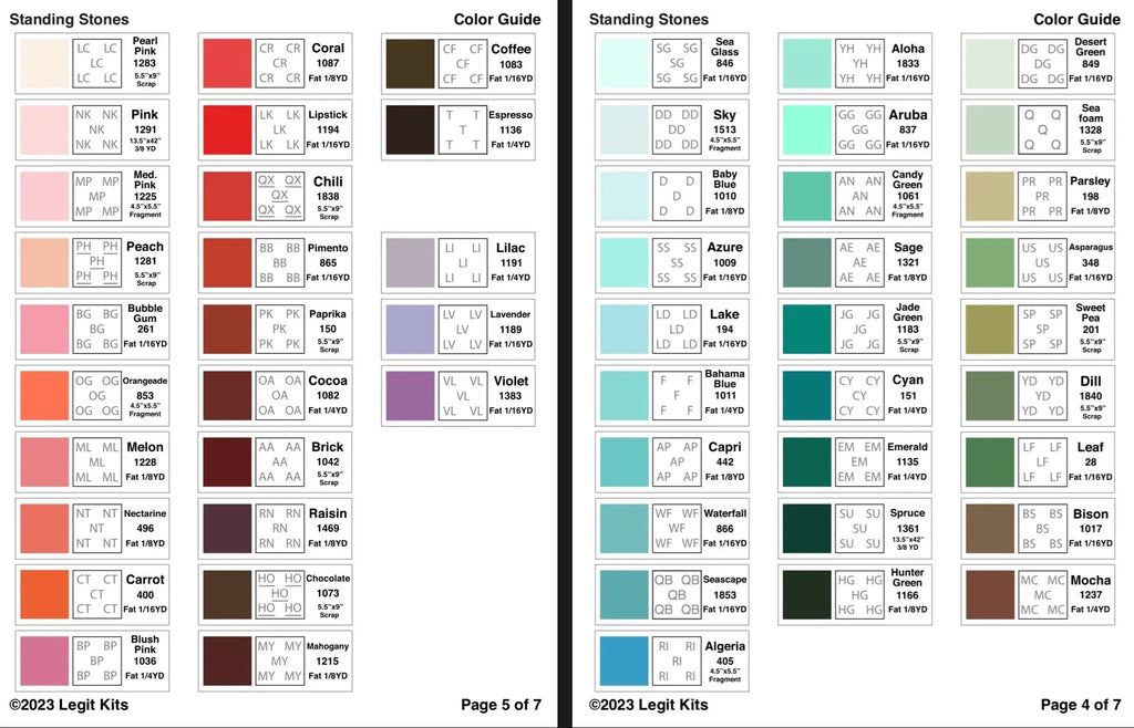 Standing Stones Quilt Kit