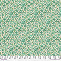 Star Flower Dance Green Flourish And Bloom 44"/45" Cotton Fabric Per Yard
