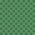 Star Tile Metallic Green Merry Mix 43"/44" Cotton Fabric Per Yard