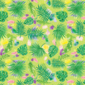 Starlight Safari - Scattered Leaves - Lime 44" / 45" Fabric Per Yard