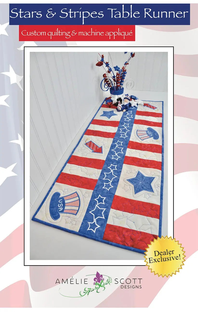 Stars and Stripes Table Runner