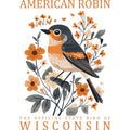 State Bird Poster Fabric Panel 10
