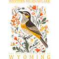 State Bird Poster Fabric Panel 11