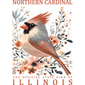 State Bird Poster Fabric Panel 25