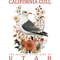 State Bird Poster Fabric Panel 3