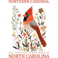 State Bird Poster Fabric Panel 44
