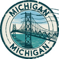 State Stamp Fabric Panel 3