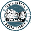 State Stamp Fabric Panel 40
