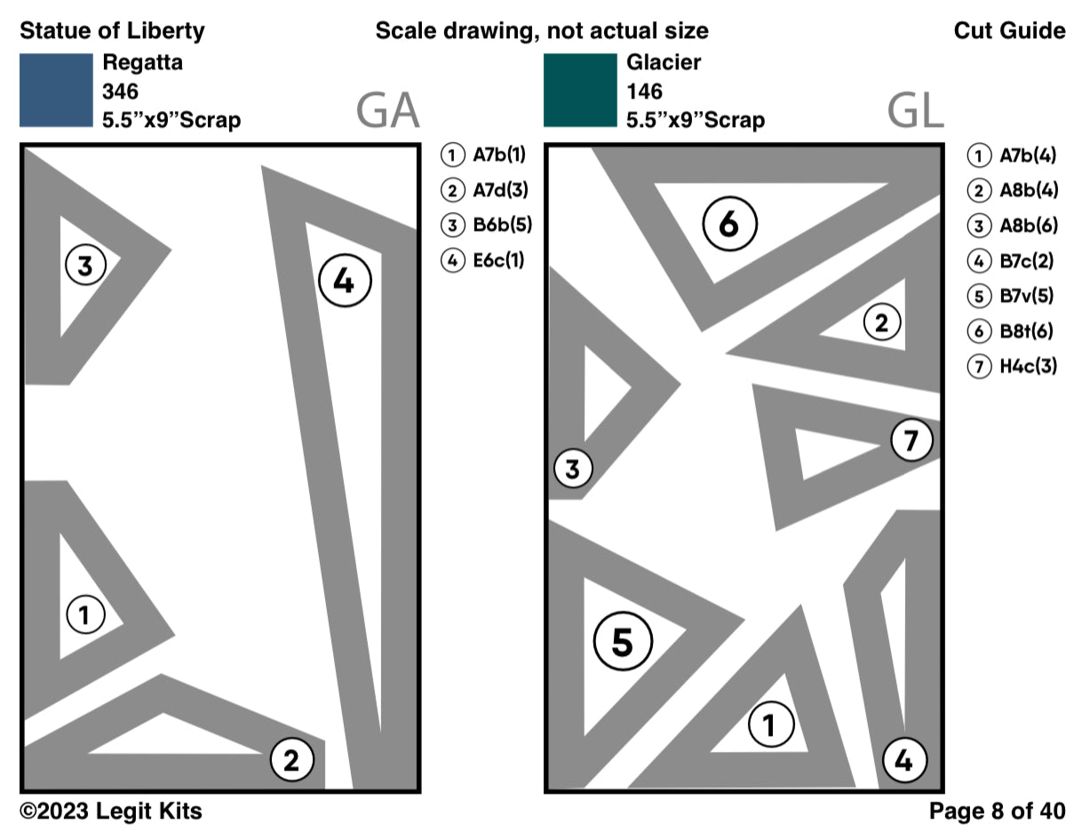 Statue of Liberty Pattern