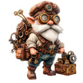 Steampunk Gnomes Fabric Panel 25
