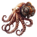 Steampunk Nautical Fabric Panel 9