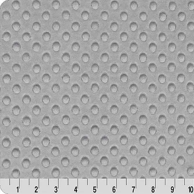 Steel Cuddle Dimple 58/60" Fabric per yard