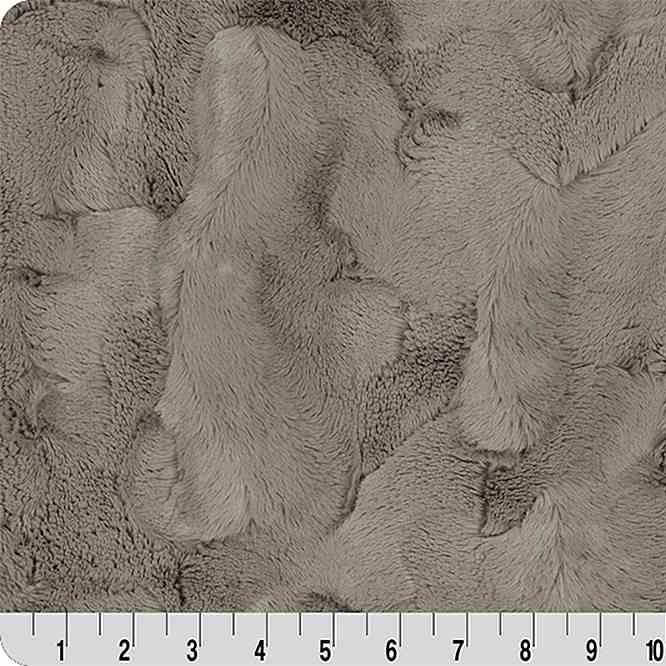 Stone Luxe Cuddle Hide 58/60" Fabric per yard