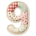 Strawberry Patchwork Fabric Panel 10