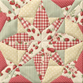 Strawberry Patchwork Fabric Panel 13