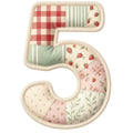 Strawberry Patchwork Fabric Panel 17