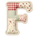 Strawberry Patchwork Fabric Panel 5